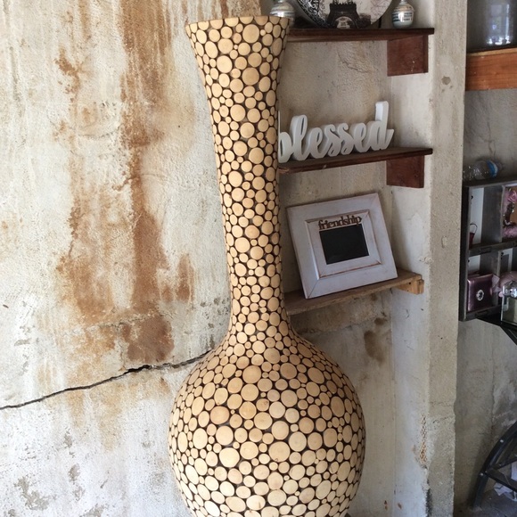 Stylish Contemporary Cork Vase